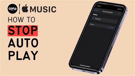 how to keep apple music from playing automatically